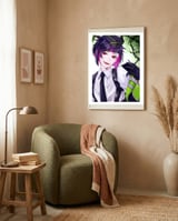 Anime framed in a tender room thumbnail