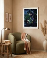 Anime framed in a tender room thumbnail