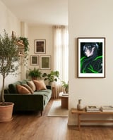 113 framed in a grounding room thumbnail