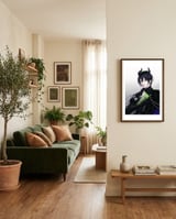 114 framed in a grounding room thumbnail