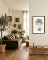 127 framed in a grounding room thumbnail