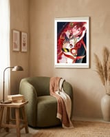 Anime framed in a tender room thumbnail
