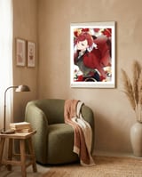 Anime framed in a tender room thumbnail