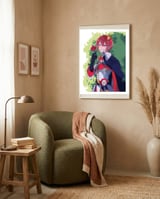 Anime framed in a tender room thumbnail