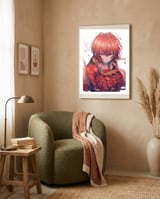 Anime framed in a tender room thumbnail