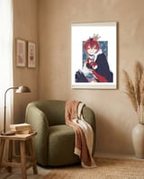 Anime framed in a tender room thumbnail
