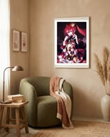 Anime framed in a tender room thumbnail