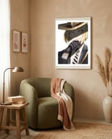 Anime framed in a tender room thumbnail