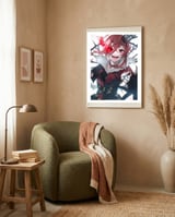 Anime framed in a tender room thumbnail