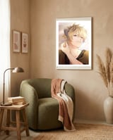 Anime framed in a tender room thumbnail