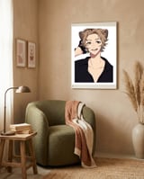 Anime framed in a tender room thumbnail