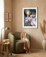 Anime framed in a tender room thumbnail