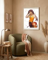Anime framed in a tender room thumbnail