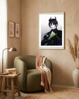 Anime framed in a tender room thumbnail