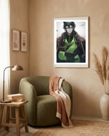 Anime framed in a tender room thumbnail