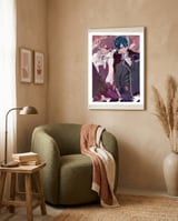 Anime framed in a tender room thumbnail