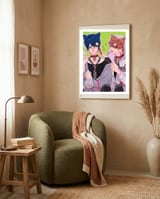 Anime framed in a tender room thumbnail