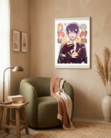 Anime framed in a tender room thumbnail