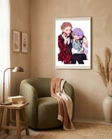 Anime framed in a tender room thumbnail