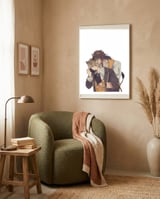 Anime framed in a tender room thumbnail