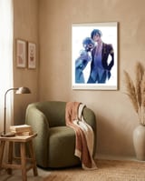 Anime framed in a tender room thumbnail