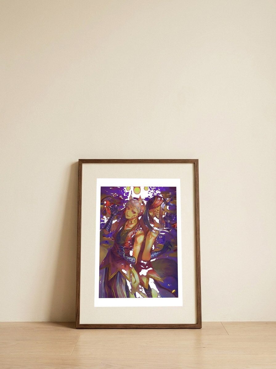 239 — framed, leaning against the wall