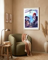 Anime framed in a tender room thumbnail