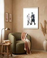 Anime framed in a tender room thumbnail