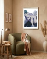 Anime framed in a tender room thumbnail