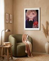 Anime framed in a tender room thumbnail