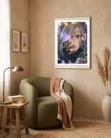 Anime framed in a tender room thumbnail