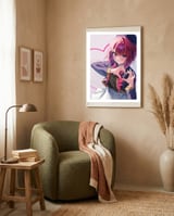 Anime framed in a tender room thumbnail
