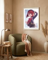 Anime framed in a tender room thumbnail