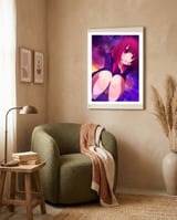 Anime framed in a tender room thumbnail
