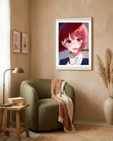 Anime framed in a tender room thumbnail
