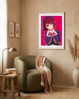 Anime framed in a tender room thumbnail