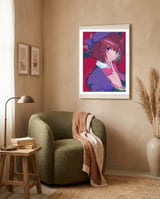 Anime framed in a tender room thumbnail