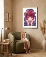 Anime framed in a tender room thumbnail
