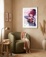 Anime framed in a tender room thumbnail
