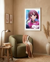 Anime framed in a tender room thumbnail