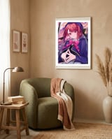 Anime framed in a tender room thumbnail