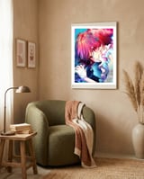 Anime framed in a tender room thumbnail