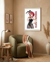 Anime framed in a tender room thumbnail