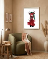 Anime framed in a tender room thumbnail