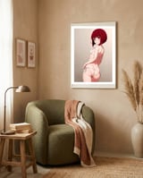 Anime framed in a tender room thumbnail
