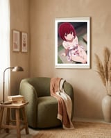 Anime framed in a tender room thumbnail