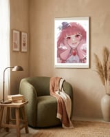 Anime framed in a tender room thumbnail