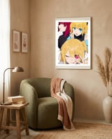 Anime framed in a tender room thumbnail