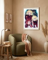 Anime framed in a tender room thumbnail