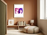Anime framed in a gentle room thumbnail